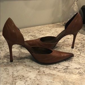 PRICE DROP! ALDO brown leather pumps | Size 7